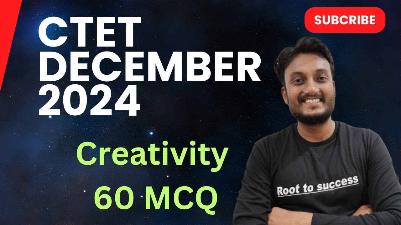 CTET CDP Creativity|| MCQ || IMPORTANT QUESTIONS||