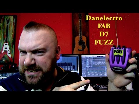 Danelectro FAB D7 Fuzz - YouTube