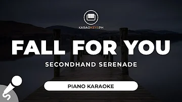Fall For You - Secondhand Serenade (Piano Karaoke)