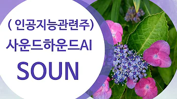 23 2 6 월 미국주식 사운드하운드AI 2 82달러 티커 SOUN 인공지능관련주 BBAI