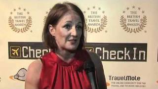 British Travel Awards - Liz Fox