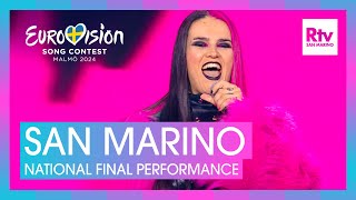 Megara - 11:11 | San Marino 🇸🇲 | National Final Performance | Eurovision 2024