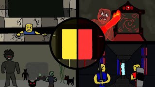 NVZRR Maze Runner All Escape Cutscenes | Maze Runner Noobs Versus Zombies Realish Reborn | Roblox screenshot 5