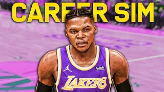 Russell Westbrook TRADED to the Lakers Career Simulation In NBA 2K21