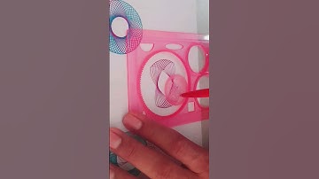 Amazing spirograph #shorts #satisfying #art #diy#relaxing #craft #toys #spiroart #artandcraft