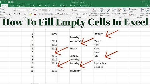 How To Fill Multiple Empty Cells At Once In MS Excel | Trick To Fill Blank Cells in Excel Instantly