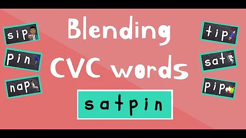 CVC Words | SATPIN words | Phonics Blending