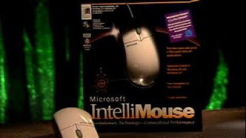 Microsoft IntelliMouse (Ad UK Video 1998)