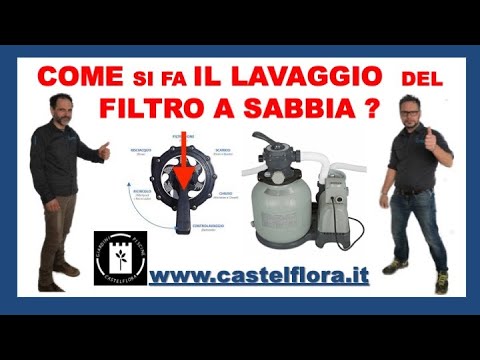 Video: Dovrebbe uscire la sabbia durante il controlavaggio?