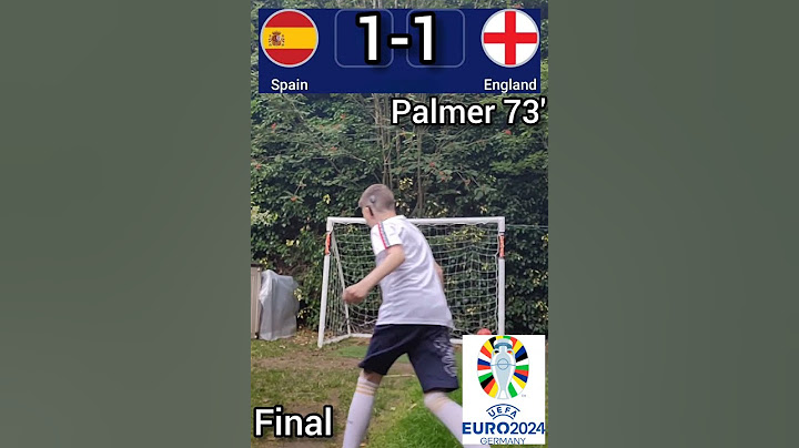 Spain 2-1 England Final Spain 🇪🇸