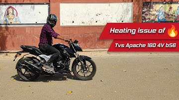 Tvs apache 160 4v bs6 heating issue 2021  Issue solved | Tvs apache rtr 160 4v bs6  in Hndi