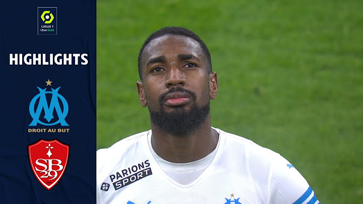 OLYMPIQUE DE MARSEILLE - STADE BRESTOIS 29 (1 - 2) - Highlights - (OM - SB29) / 2021-2022