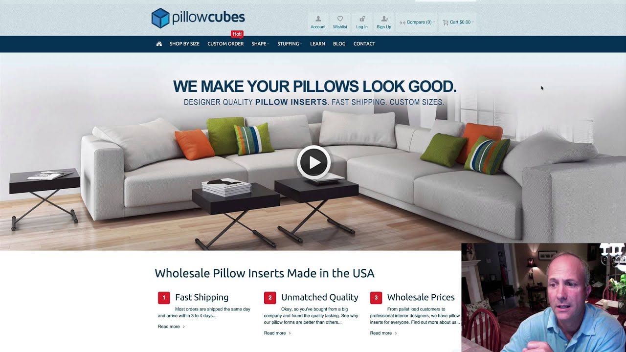 Wholesale Pillow Inserts YouTube