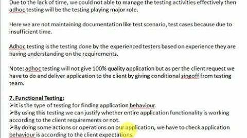 Manual Testing Tutorial 16   GUI Testing and Adhoc Testing