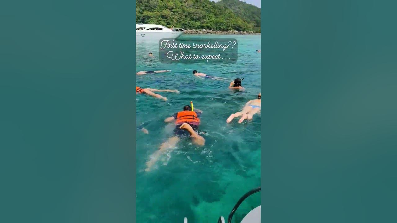 First time snorkeling in Thailand 🤿🤩 #travel #travelshorts #wanderlust