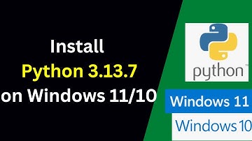 🔥 Install Python 3.13.7 on Windows 10/11 & Servers 🖥️ | Run First Hello World Program 🚀🔥