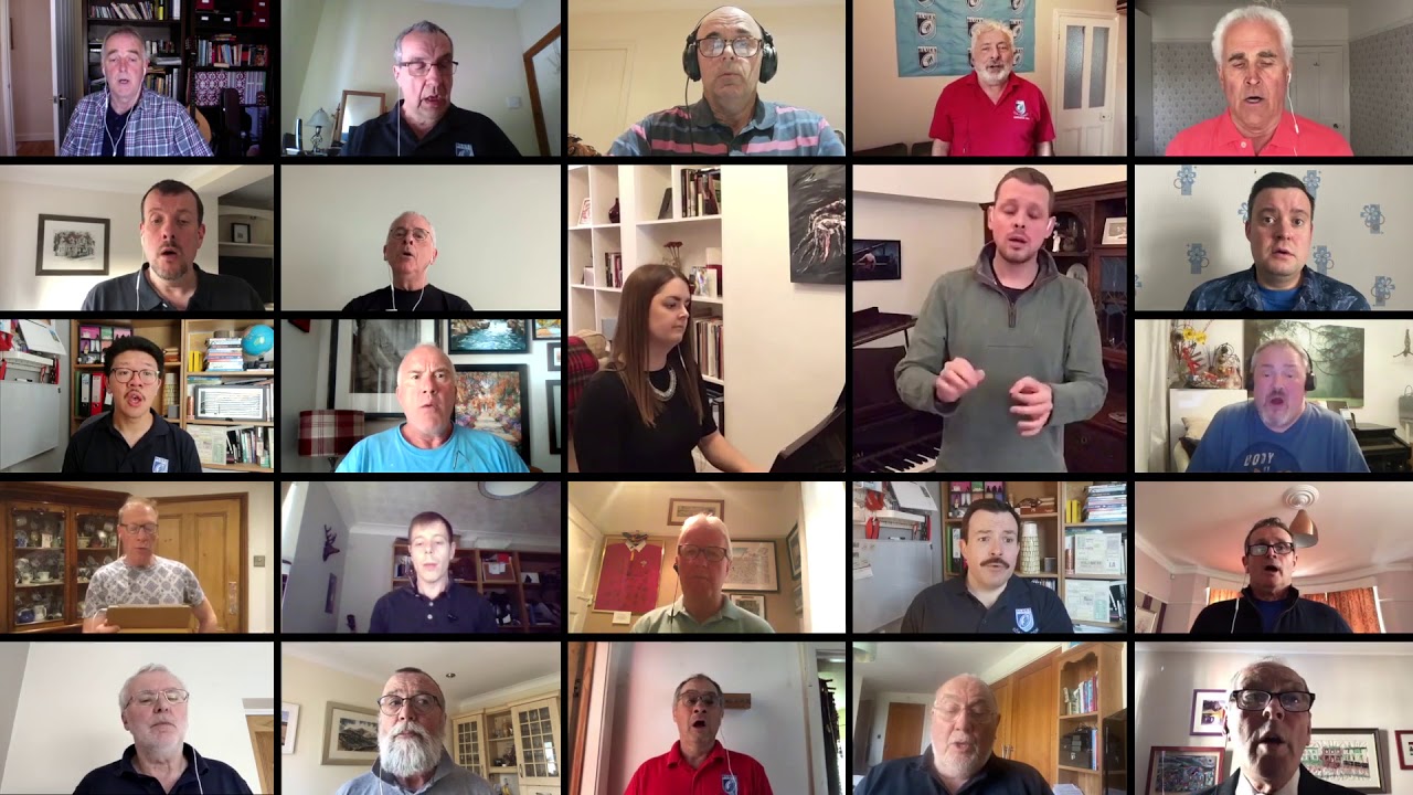 Pan fo'r Nos yn Hir (Ryan Davies) - Côr y Gleision