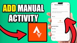 How To Add Manual Activity On Strava App | Manually Create Activity In Strava App