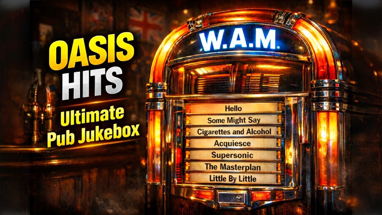W.A.M - Oasis Jukebox Metal Covers🎶 90s Britpop | Some Might Say, Supersonic, The Masterplan & More