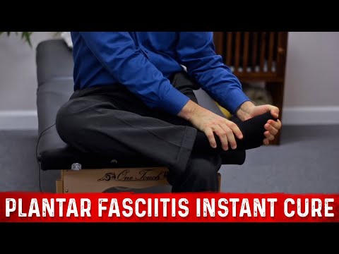 The Instant Cure for Plantar Fasciitis!