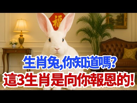 生肖兔知道嗎 你身邊這3個生肖是來向你報恩的 你一定要分清 2025年生肖兔運勢 2025年生肖兔運程 2025年屬兔運勢 2025年屬兔運程
