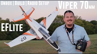 E-flite - Viper V3 - 70mm - Unbox, Build, & Radio Setup