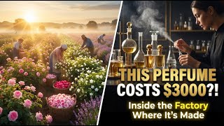 Inside the Perfume Factory – From Flowers to $3000 Luxury Fragrance! 🌸✨