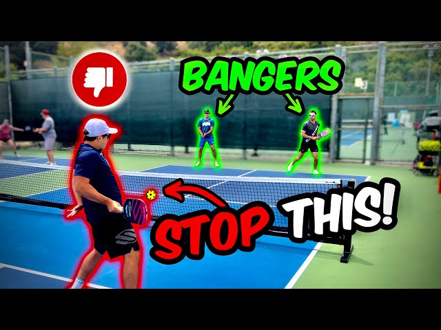 How to Beat BANGERS in Pickleball (Hard-Hitting Players) class=
