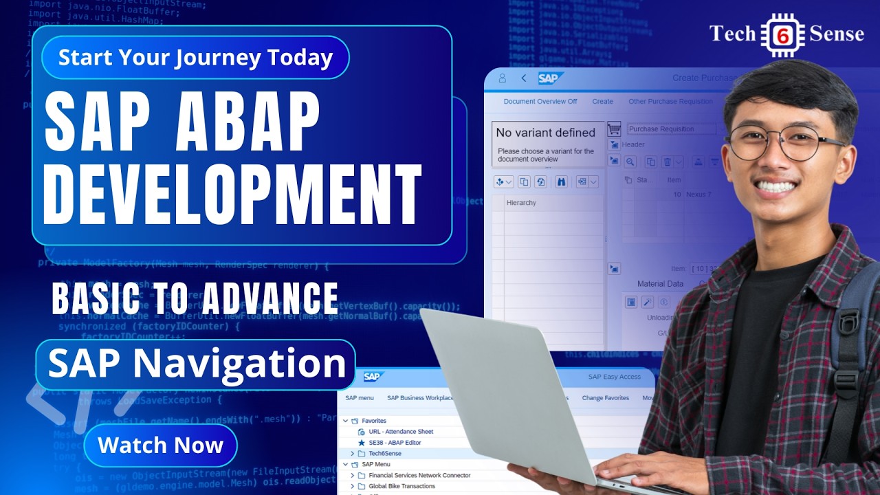 📘 SAP Navigation in SAP S/4HANA | SAP ABAP Beginner Tutorial | SAP GUI ...