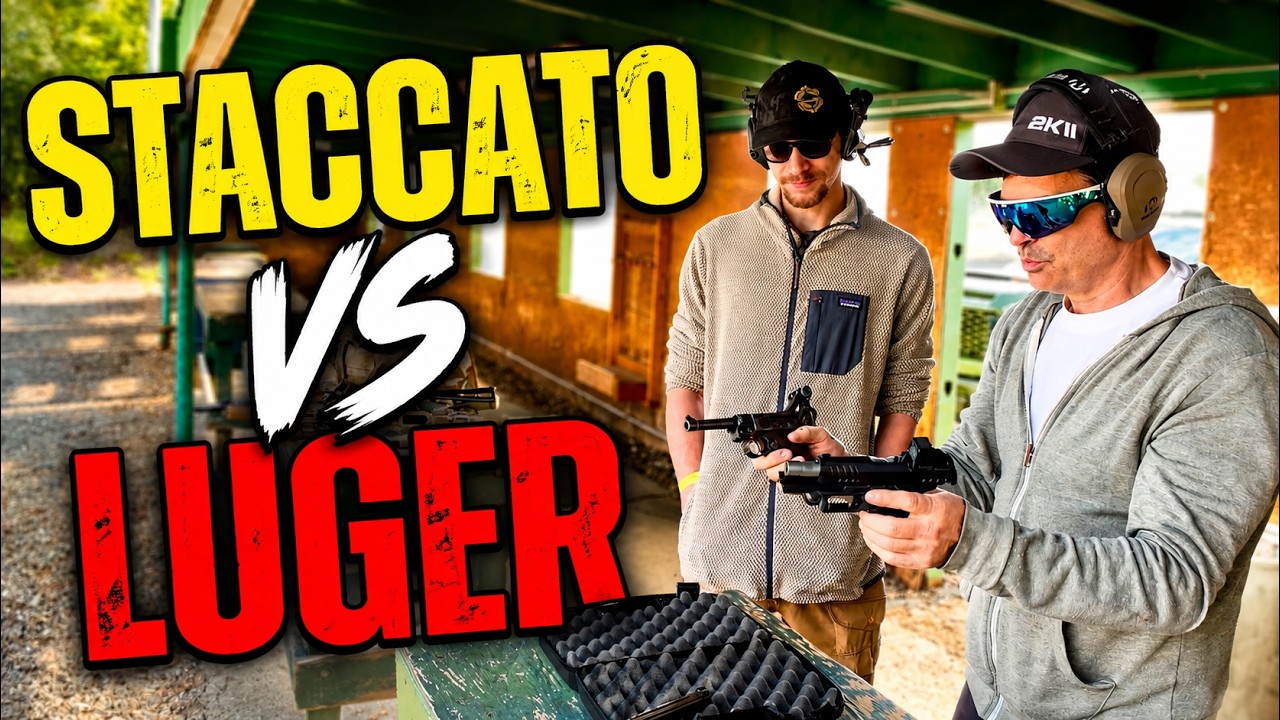 Staccato HD vs a Luger from 1916