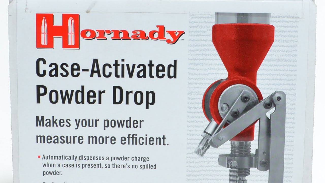 Powder Drop System Hornady powder drop adjustment for PTX dies. - YouTube