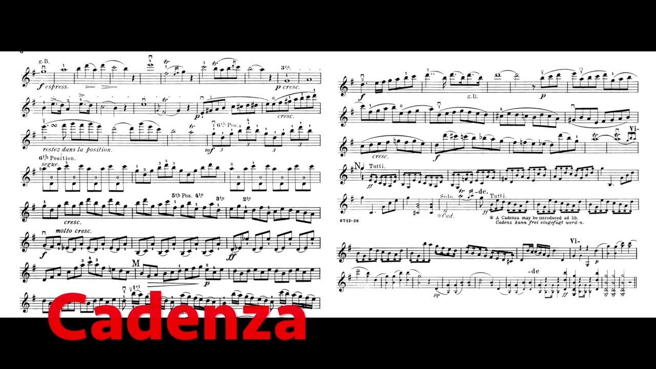 Viotti Violin Concerto No.23 維奧第 小提琴 協奏曲 第23號 ヴィオッティ ヴァイオリン Score Sheet 譜 樂譜 谱 Partitura 楽譜付き 【Kero】