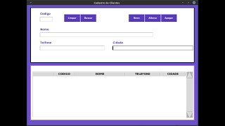 interface gráfica com python e a lib tkinter