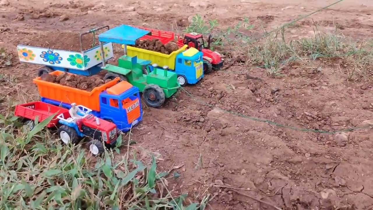diy tractor wala toys/truck wala toys/Sonalika tractor wala toys/gadi wala toys YouTube