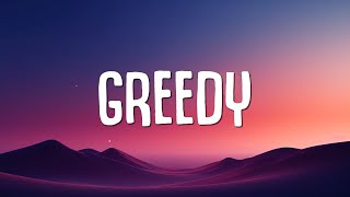 Tate McRae - greedy (Lyrics)