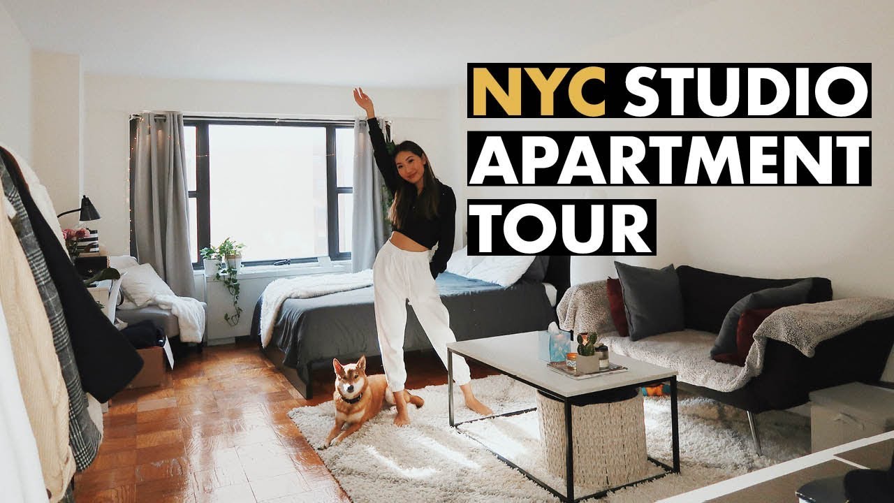 Nyc Studio Apartment Tour! 550 Sq Ft - Youtube