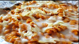 باستا بكريمة الطبخ  والطعم رووعة Pasta  with Cooking cream