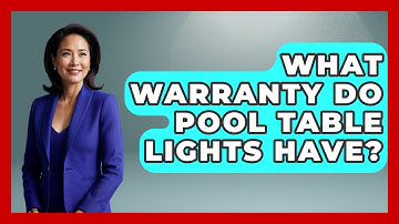 What Warranty Do Pool Table Lights Have? - Billiards Hustlers