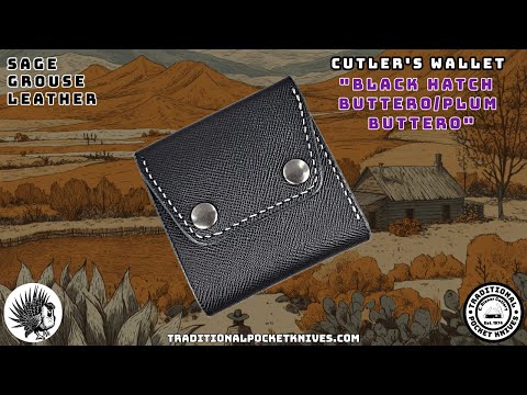 Sage Grouse Leather: Cutler's Wallet - 