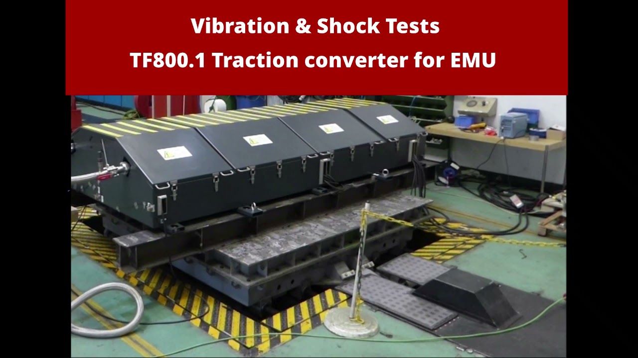 Ingeteam Traction converter shock test