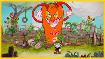 Cuphead Botanic Panic Boss Fight!