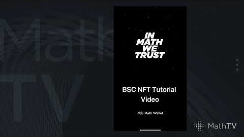 MathTV-29 DEGO NFT Transfer Guide in MathWallet
