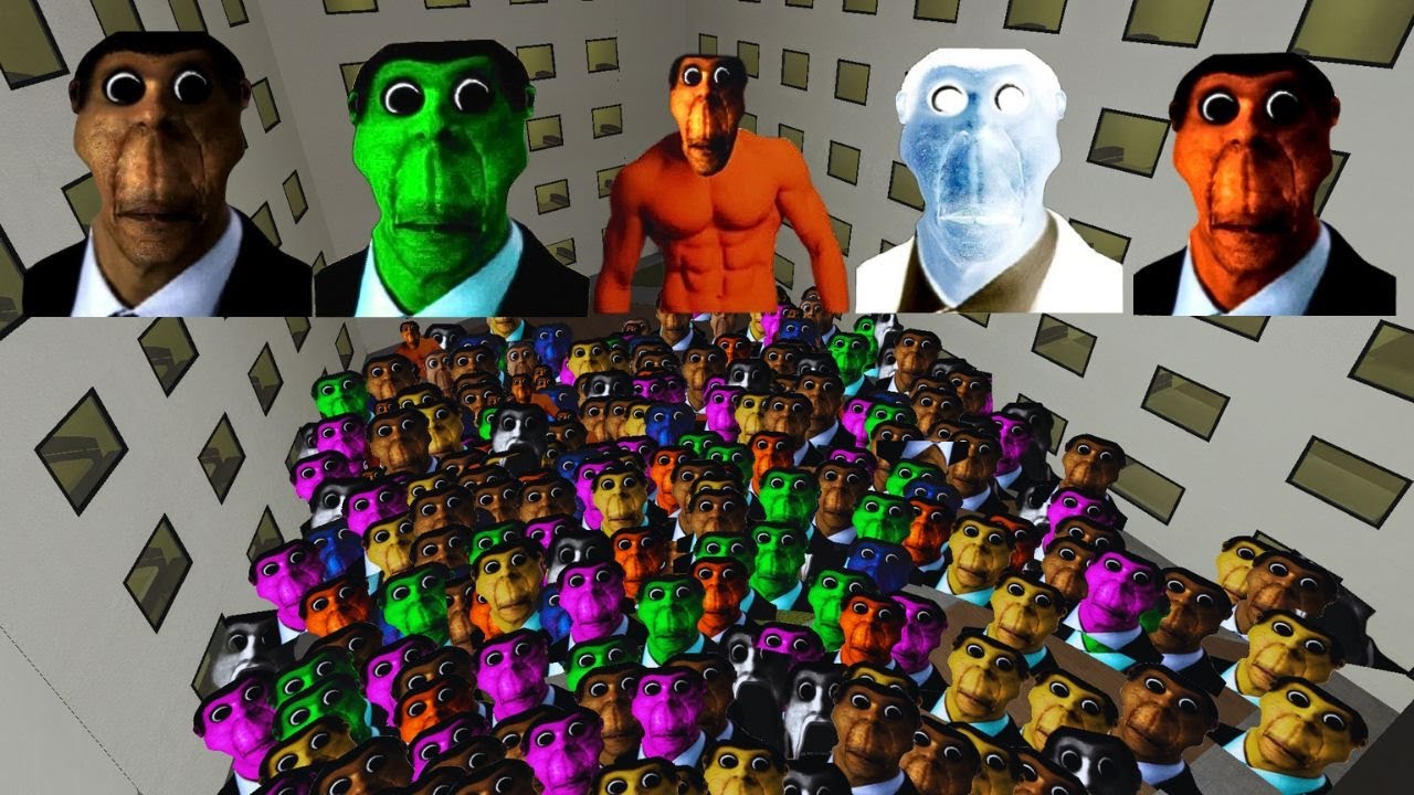 All Obunga ALL KIND OF OBUNGA ON GMOD #GMod #GarrysMod #EkuOnGMod #Nextbot - YouTube