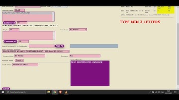 JOBWORK INVOICE Of SALES ORDER Is Very Easy, Simple and Controlled, With Complete Traceability