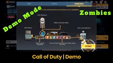 Zombies | Demo Mode | Call of Duty Mobile
