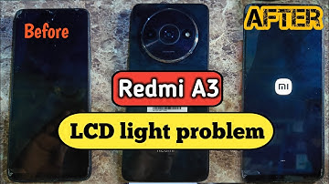 Redmi A3 display light problem | Mi 23129RN51 not turning on