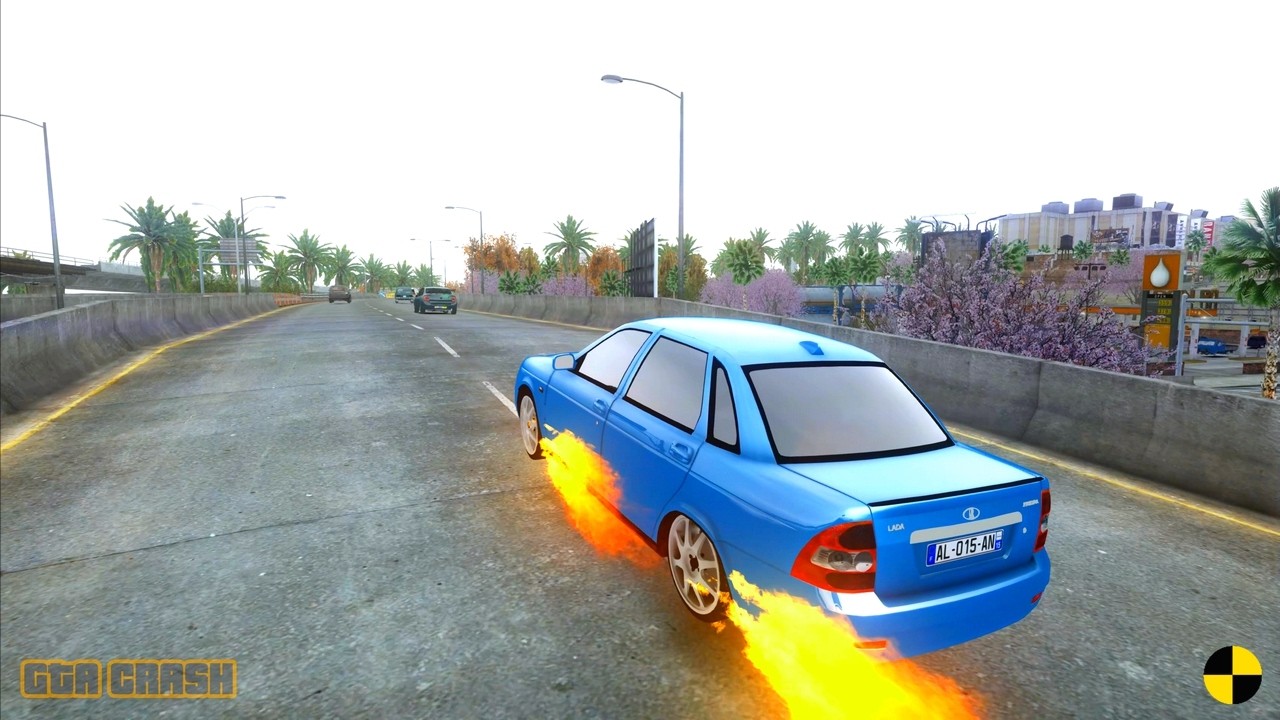 GTA 4 CRASH TESTING REAL CAR 723
