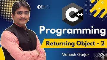 CPP In Hindi | Returning Object 2 | #25