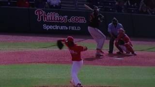Elniery Garcia gets a strike out and a win against the Orioles