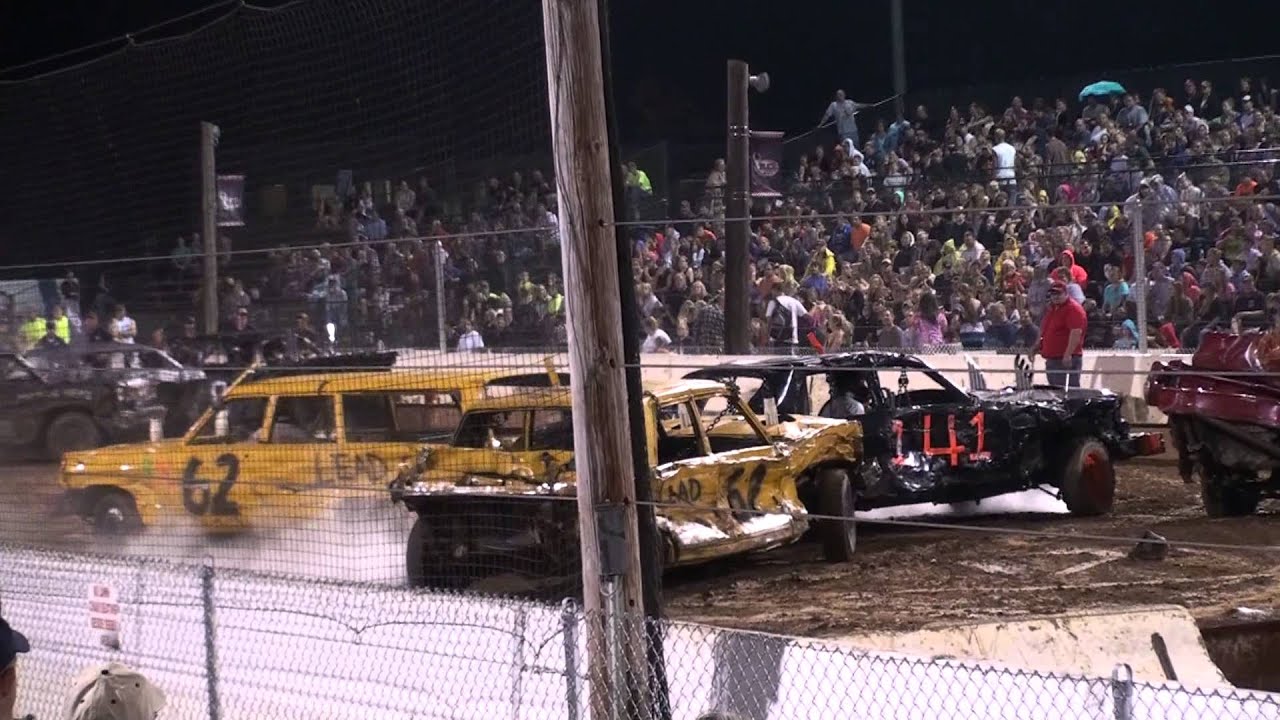 Demolition Derby Buck Motorsport Park 8.31.2013 YouTube